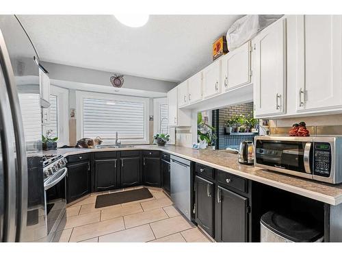 280 Woodbine Boulevard Sw, Calgary, AB - Indoor Photo Showing Kitchen With Double Sink