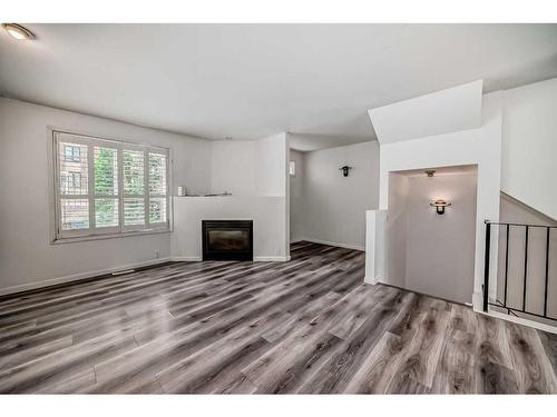 1-1205 9 Street Sw, Calgary, AB - Indoor Photo Showing Living Room With Fireplace