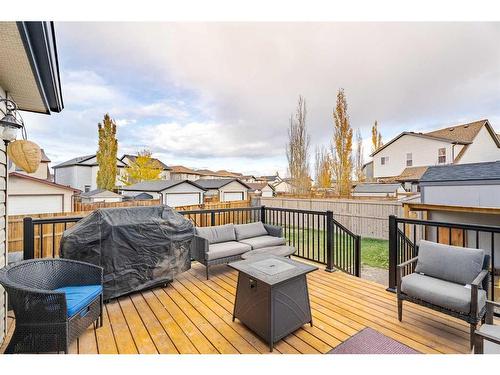 970 Reunion Gateway Nw, Airdrie, AB - Outdoor With Deck Patio Veranda With Exterior