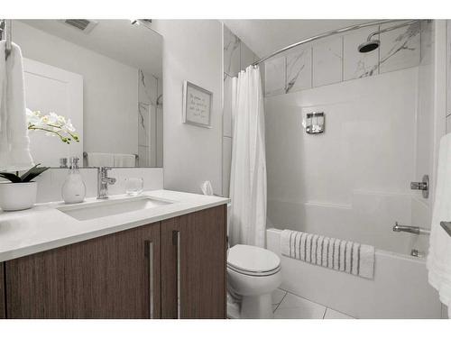 2221-76 Cornerstone Passage Ne, Calgary, AB - Indoor Photo Showing Bathroom