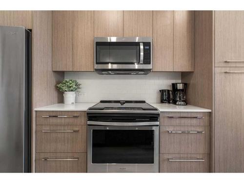 2221-76 Cornerstone Passage Ne, Calgary, AB - Indoor Photo Showing Kitchen