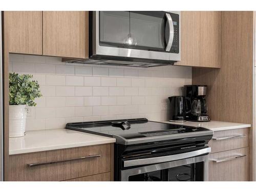 2221-76 Cornerstone Passage Ne, Calgary, AB - Indoor Photo Showing Kitchen