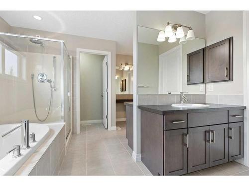 26 Marquis Heights Se, Calgary, AB - Indoor Photo Showing Bathroom