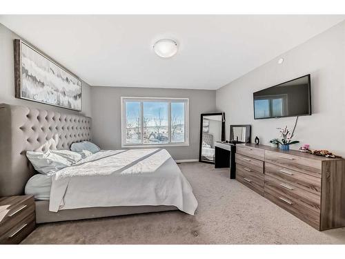 66 Howse Common Ne, Calgary, AB - Indoor Photo Showing Bedroom