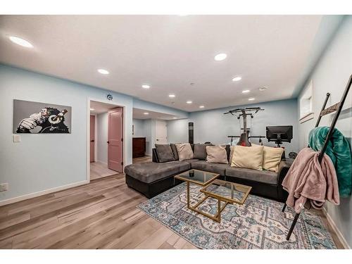 66 Howse Common Ne, Calgary, AB - Indoor Photo Showing Living Room