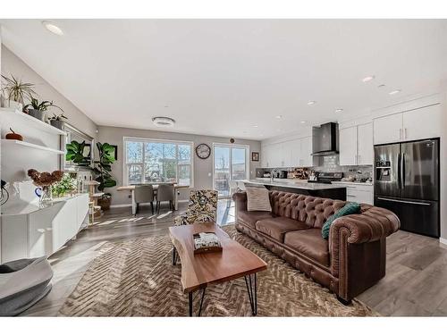 66 Howse Common Ne, Calgary, AB - Indoor Photo Showing Living Room