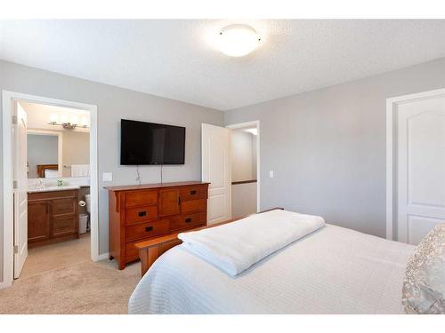 2060 New Brighton Grove Se, Calgary, AB - Indoor Photo Showing Bedroom