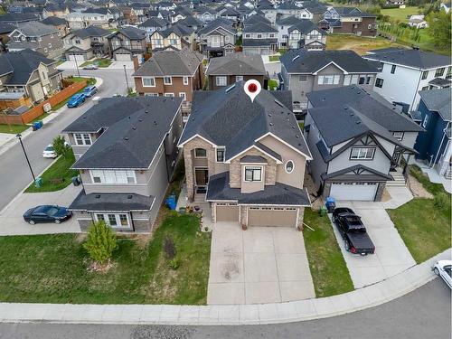 205 Kinniburgh Cove, Chestermere, AB - Outdoor With Facade