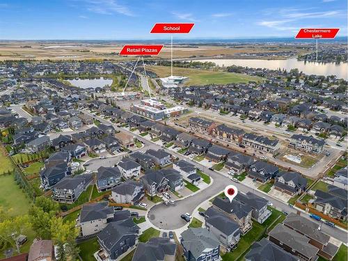 205 Kinniburgh Cove, Chestermere, AB - Outdoor With View