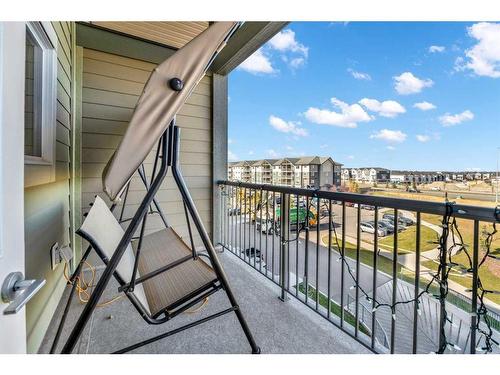 2401-181 Skyview Ranch Manor Ne, Calgary, AB - Outdoor With Balcony With Exterior