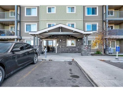 2401-181 Skyview Ranch Manor Ne, Calgary, AB - Outdoor With Balcony With Facade