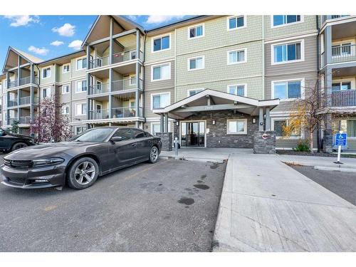 2401-181 Skyview Ranch Manor Ne, Calgary, AB - Outdoor With Balcony With Facade