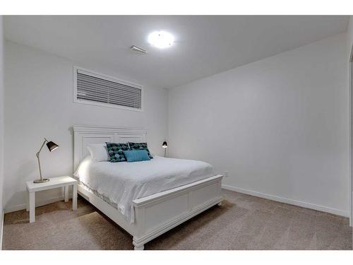 9 Marquis Link Se, Calgary, AB - Indoor Photo Showing Bedroom