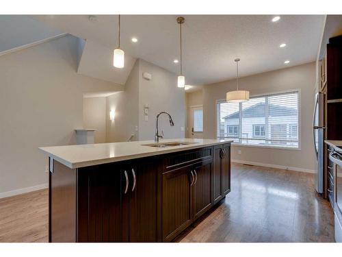 647 Mahogany Boulevard Se, Calgary, AB - Indoor Photo Showing Kitchen With Upgraded Kitchen