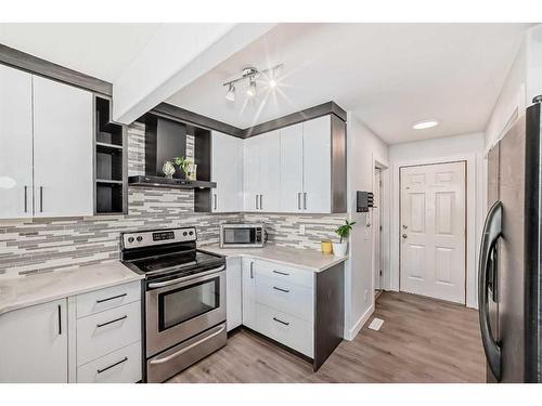 15 Coventry Circle Ne, Calgary, AB - Indoor Photo Showing Kitchen With Upgraded Kitchen