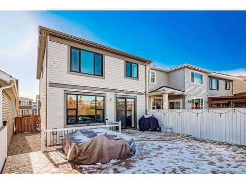 142 Seton Gardens Se, Calgary, AB - Outdoor With Deck Patio Veranda