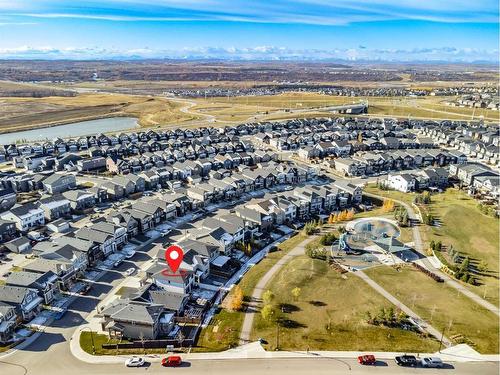 142 Seton Gardens Se, Calgary, AB - Outdoor With View