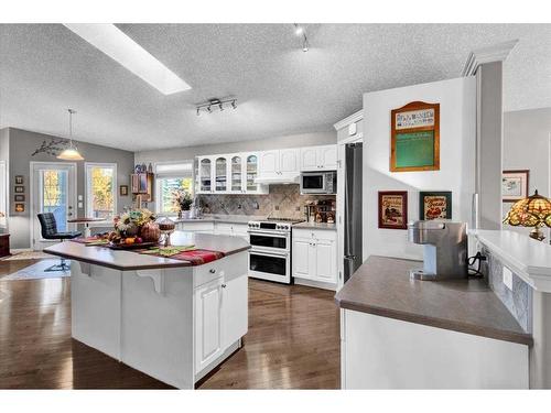 209 West Creek Springs, Chestermere, AB - Indoor Photo Showing Kitchen With Double Sink