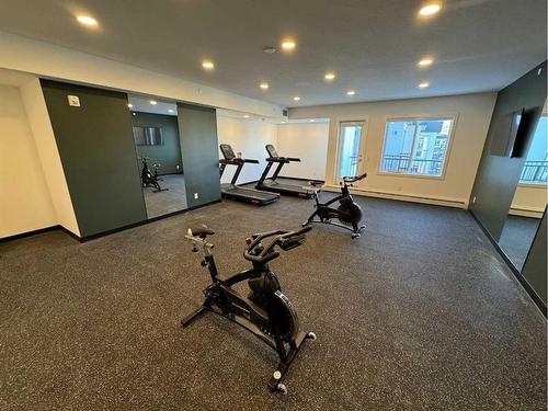 4209-111 Wolf Creek Drive Se, Calgary, AB - Indoor Photo Showing Gym Room