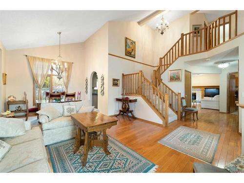 52 Arbour Ridge Way Nw, Calgary, AB - Indoor Photo Showing Living Room