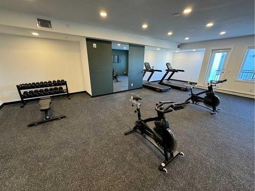 4213-111 Wolf Creek Drive Se, Calgary, AB - Indoor Photo Showing Gym Room