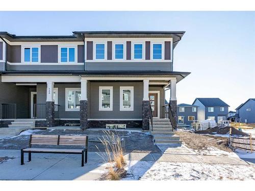 148 Lawson Lane Se, Airdrie, AB - Outdoor With Facade