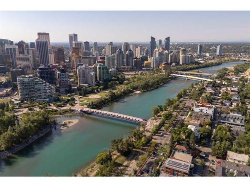 1-923 1 Avenue Nw, Calgary, AB - Outdoor With Body Of Water With View