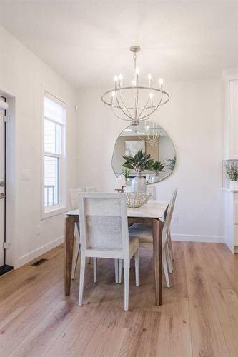 268 Belvedere Drive Se, Calgary, AB - Indoor Photo Showing Dining Room