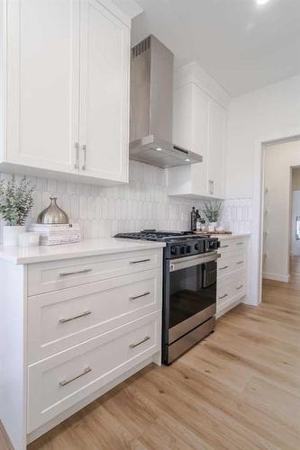 268 Belvedere Drive Se, Calgary, AB - Indoor Photo Showing Kitchen With Upgraded Kitchen