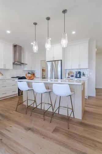 268 Belvedere Drive Se, Calgary, AB - Indoor Photo Showing Kitchen With Upgraded Kitchen