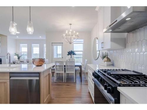 268 Belvedere Drive Se, Calgary, AB - Indoor Photo Showing Kitchen With Upgraded Kitchen