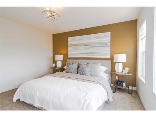 268 Belvedere Drive Se, Calgary, AB - Indoor Photo Showing Bedroom