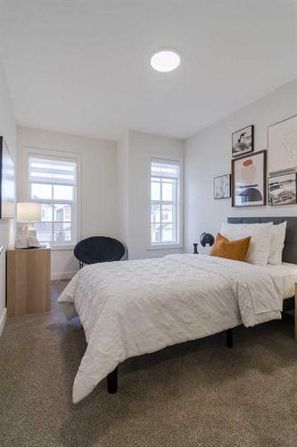 268 Belvedere Drive Se, Calgary, AB - Indoor Photo Showing Bedroom