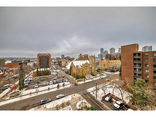 601-930 16 Avenue Sw, Calgary, AB - Outdoor With Balcony With View