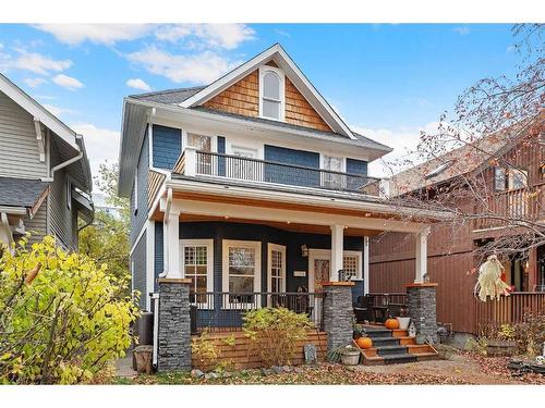 226 10A Street Nw, Calgary, AB - Outdoor With Balcony With Deck Patio Veranda With Facade