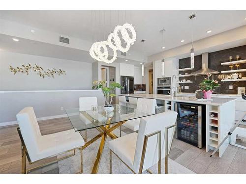 101-17 Mahogany Circle Se, Calgary, AB - Indoor Photo Showing Dining Room