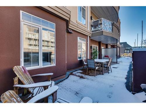 206-1800 14A Street Sw, Calgary, AB - Outdoor With Deck Patio Veranda With Exterior