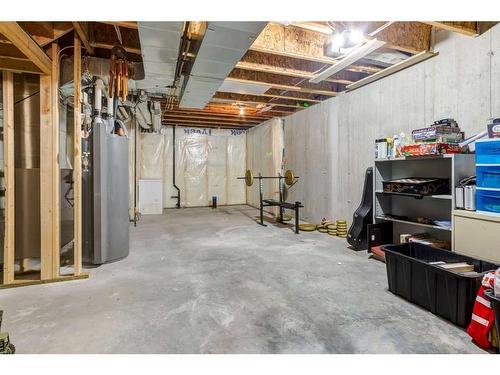 260 Midyard Lane Sw, Airdrie, AB - Indoor Photo Showing Basement