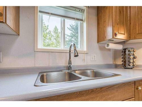 442052 Range Road 34, Rural Ponoka County, AB - Indoor Photo Showing Kitchen With Double Sink