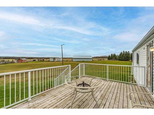 442052 Range Road 34, Rural Ponoka County, AB - Outdoor With Deck Patio Veranda With View With Exterior