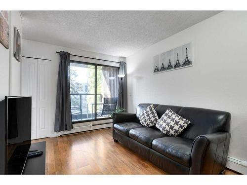 207-2130 17 Street Sw, Calgary, AB - Indoor Photo Showing Living Room