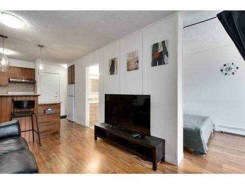 207-2130 17 Street Sw, Calgary, AB - Indoor Photo Showing Living Room