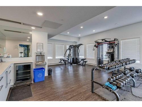 1129-76 Cornerstone Passage Ne, Calgary, AB - Indoor Photo Showing Gym Room