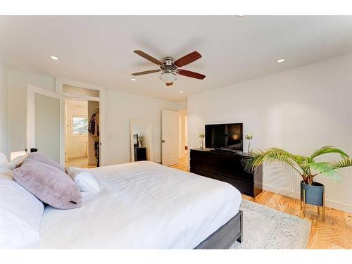 72 Canova Road Sw, Calgary, AB - Indoor Photo Showing Bedroom