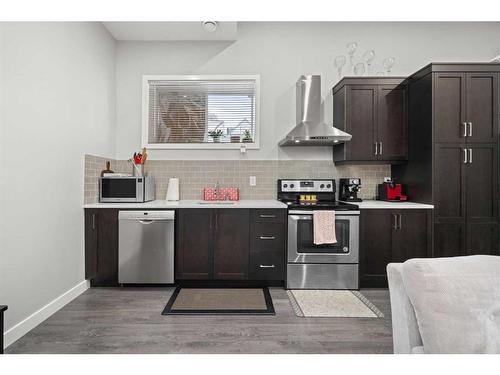 621 Masters Road Se, Calgary, AB - Indoor Photo Showing Kitchen