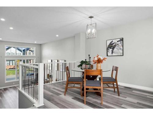 621 Masters Road Se, Calgary, AB - Indoor Photo Showing Dining Room