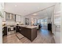 206-930 16 Avenue Sw, Calgary, AB  - Indoor Photo Showing Kitchen With Upgraded Kitchen 