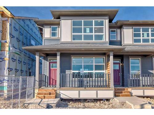 371 Sora Boulevard Se, Calgary, AB - Outdoor With Deck Patio Veranda With Facade