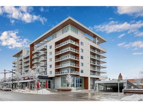 707-8445 Broadcast Avenue Sw, Calgary, AB - Outdoor With Balcony With Facade