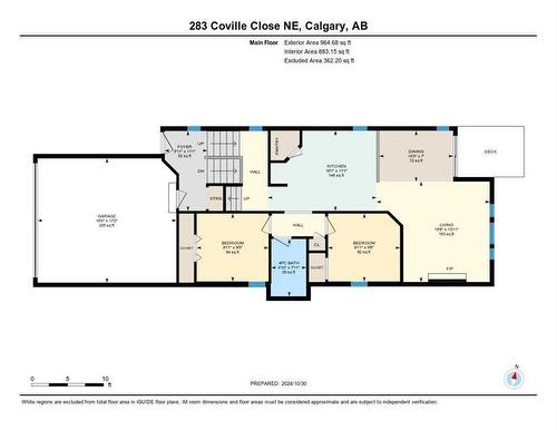 283 Coville Close Ne, Calgary, AB - Outdoor